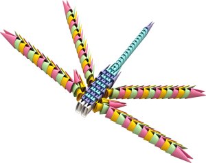 Meli MELI GAMI PINK 500 EL. KLOCKI KONSTRUKCYJNE 50706 4