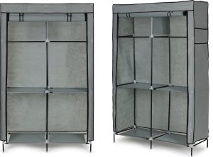 ModernHome Szafa tekstylna duża materiałowa garderoba z półkami na ubrania i buty 2