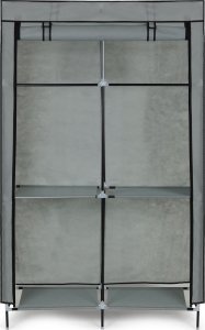 ModernHome Szafa tekstylna duża materiałowa garderoba z półkami na ubrania i buty 3
