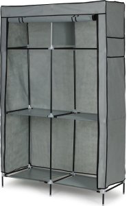 ModernHome Szafa tekstylna duża materiałowa garderoba z półkami na ubrania i buty 5