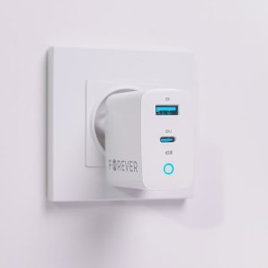 Ładowarka Forever Forever TC-06-45AC ładowarka GaN PD QC 45W biała 4