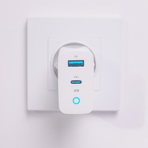 Ładowarka Forever Forever TC-06-45AC ładowarka GaN PD QC 45W biała 5