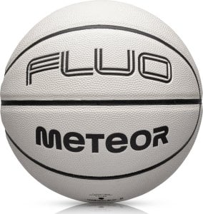 Meteor Piłka koszykowa Meteor Fluo Biały/neonowy zielony 7 Uniwersalny 1