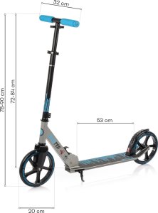 Hulajnoga Meteor Hulajnoga Meteor Blaster niebieski Uniwersalny 10