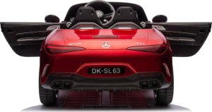 Lean Cars Auto Na Akumulator Mercedes AMG SL63 Czerwony Lakierowany 11