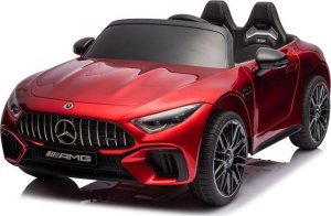 Lean Cars Auto Na Akumulator Mercedes AMG SL63 Czerwony Lakierowany 12