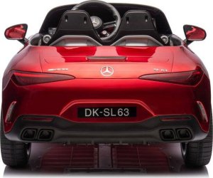 Lean Cars Auto Na Akumulator Mercedes AMG SL63 Czerwony Lakierowany 6