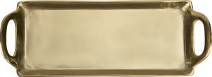 Ewax Taca dekoracyjna 34,5x13 cm złota EW2279 2