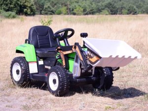 Import SUPER-TOYS SUPER TRAKTOR BLOW - NA AKUMULATOR Z ŁYŻKĄ, MIĘKKIE KOŁA, MIEKKIE SIEDZENIE, PILOT/XMX611-DIGGER 11