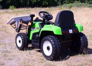 Import SUPER-TOYS SUPER TRAKTOR BLOW - NA AKUMULATOR Z ŁYŻKĄ, MIĘKKIE KOŁA, MIEKKIE SIEDZENIE, PILOT/XMX611-DIGGER 13