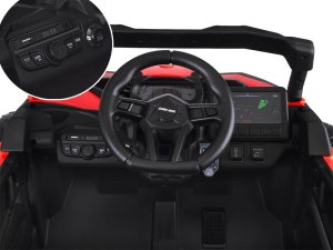 Jokomisiada Auto Buggy 4x4 24V Pojazd na akumulator 800W dla dzieci PA0299 CZ 7