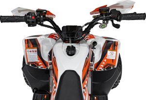 1DEA.me Pojazd Quad Spalinowy DESERT STORM Pomarańczowy 15