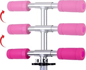 Hulajnoga Jokomisiada Lekka Składana Hulajnoga Świecące koła Idealna dla Dzieci SP0786 6