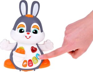HOLA Interaktywny Tańczący Królik zabawka do raczkowania dla dziecka ZA5071 5