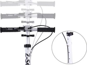 Hulajnoga Jokomisiada Duża Składana Hulajnoga miejska z amortyzatorem hamulcami SP0785 7