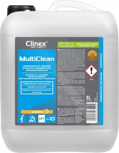 Clinex Uniwersalny środek CLINEX Multi Clean, do mycia powierzchni wodoodpornych, Mango, 5l 1