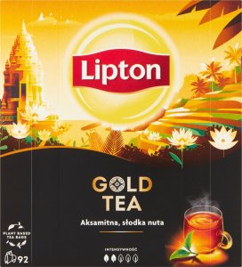 Lipton Herbata LIPTON czarna, Gold Tea, 92 torebki 1