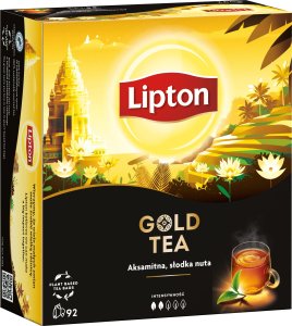 Lipton Herbata LIPTON czarna, Gold Tea, 92 torebki 3
