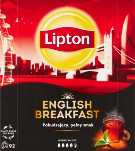 Lipton Herbata LIPTON czarna, English Breakfast, 92 torebki 1