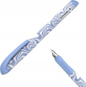Schneider Pióro wieczne SCHNEIDER Voice Blue, M, waves, błękitno-biały 2