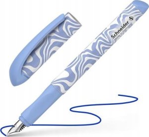 Schneider Pióro wieczne SCHNEIDER Voice Blue, M, waves, błękitno-biały 5