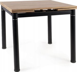 Signal Stół rozkładany GD-082 80x80 (131) dąb/czarny 3