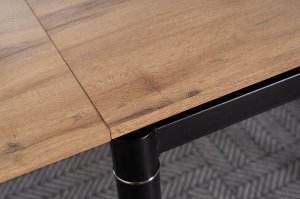 Signal Stół rozkładany GD-082 80x80 (131) dąb/czarny 9