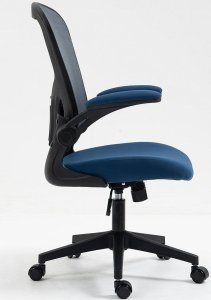 Krzesło biurowe Signal Fotel biurowy obrotowy Q-333 niebiesko szary 4