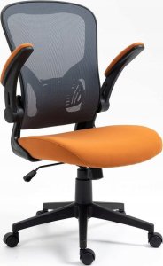 Krzesło biurowe Signal Fotel biurowy obrotowy Q-333 pomarańczowo szary 3