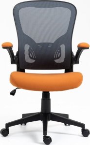Krzesło biurowe Signal Fotel biurowy obrotowy Q-333 pomarańczowo szary 4