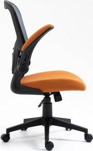 Krzesło biurowe Signal Fotel biurowy obrotowy Q-333 pomarańczowo szary 6