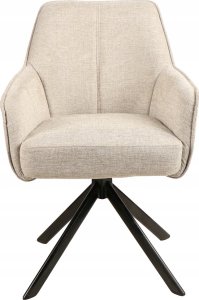 Signal Krzesło obrotowe do salonu NOTTI Brego jasno beżowe Signal 8