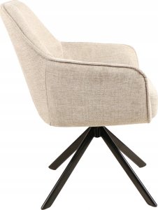 Signal Krzesło obrotowe do salonu NOTTI Brego jasno beżowe Signal 9