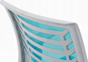 Krzesło biurowe Signal Fotel obrotowy Q-320 niebieski/szary 4