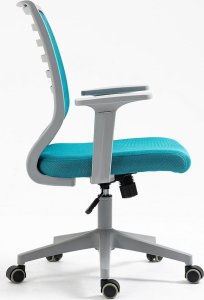 Krzesło biurowe Signal Fotel obrotowy Q-320 niebieski/szary 6