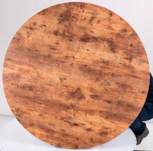 Signal STÓŁ GD082 ORZECH VINTAGE/CZARNY MAT 80(131)x80 4