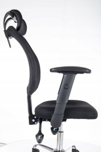 Krzesło biurowe Signal FOTEL OBROTOWY Q-118R CZARNY 3