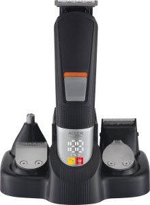 Adler Zestaw do pielęgnacji 5w1 Adler AD 2943 trymer strzyżarka golarka + stacja ładująca 6