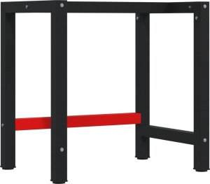 vidaXL vidaXL Stolik roboczy, 100x60x83 cm, prostokątny, lite drewno bukowe 5
