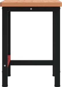 vidaXL vidaXL Stolik roboczy, 100x60x83 cm, prostokątny, lite drewno bukowe 6
