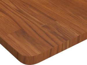vidaXL vidaXL Stolik roboczy, ciemny brąz, 100x60x(71,5-98) cm, drewno dębowe 10