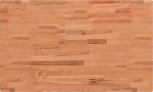 vidaXL vidaXL Stolik roboczy, 100x60x(73-99,5) cm, prostokątny, drewno bukowe 8