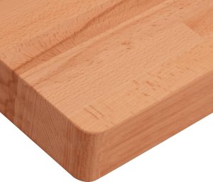 vidaXL vidaXL Stolik roboczy, 100x60x(73-99,5) cm, prostokątny, drewno bukowe 10