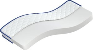 vidaXL vidaXL Materac z pianką memory, biały, 80x160x17 cm 2