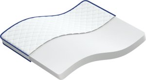 vidaXL vidaXL Materac z pianką memory, biały, 140x190x17 cm 2