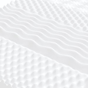 vidaXL vidaXL Dziecięcy materac piankowy, biały, 80x160 cm, 7 stref, 20 ILD 5