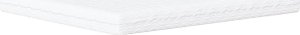 vidaXL vidaXL Materac piankowy, biały, 200x210 cm, twardość H2/H3 3