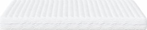 vidaXL vidaXL Materac piankowy, biały, 200x210 cm, twardość H2/H3 4