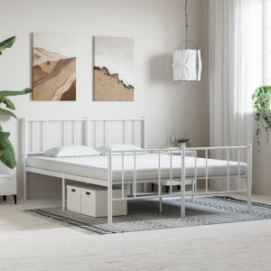 vidaXL vidaXL Materac piankowy, biały 200x210 cm, 7-strefowy, twardość 20 ILD 2