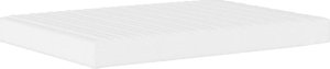 vidaXL vidaXL Materac piankowy, biały, 140x220 cm, twardość H2/H3 3